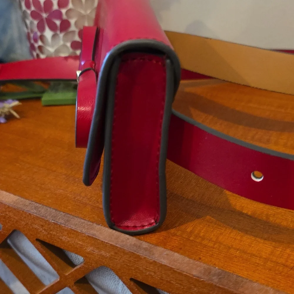 Kate Spade Red Belt Pouch NWT